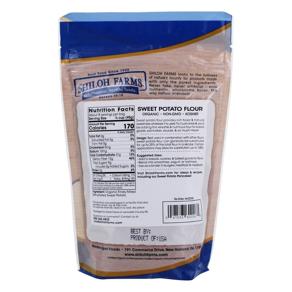 Comprar Farinha De Batata Doce - 12 oz. Shiloh Farms - Imagem 2