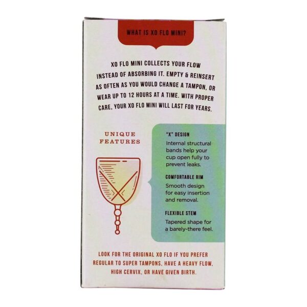 Comprar XO Flo Mini Copa Menstrual Glad Rags - Imagem 4