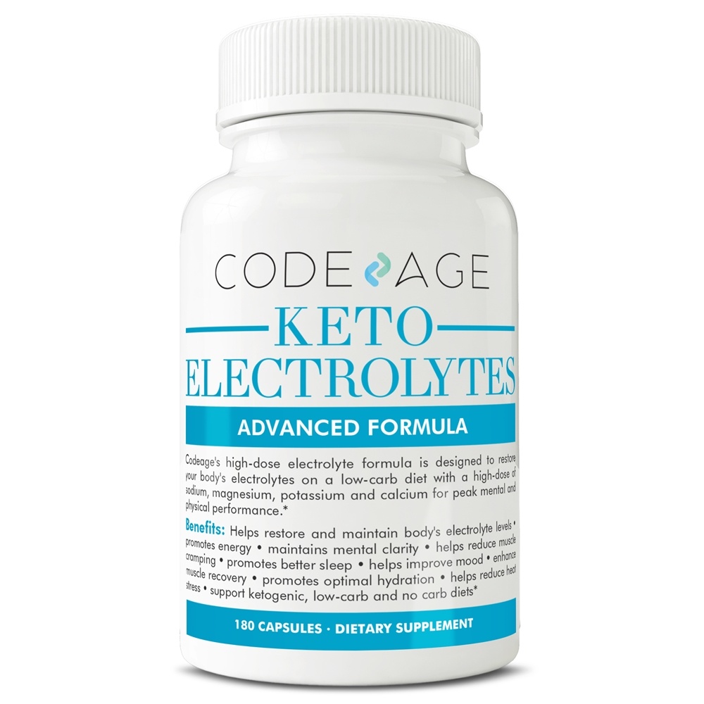 Comprar Keto Eletrólitos Fórmula Avançada - Cápsulas 180 Codeage