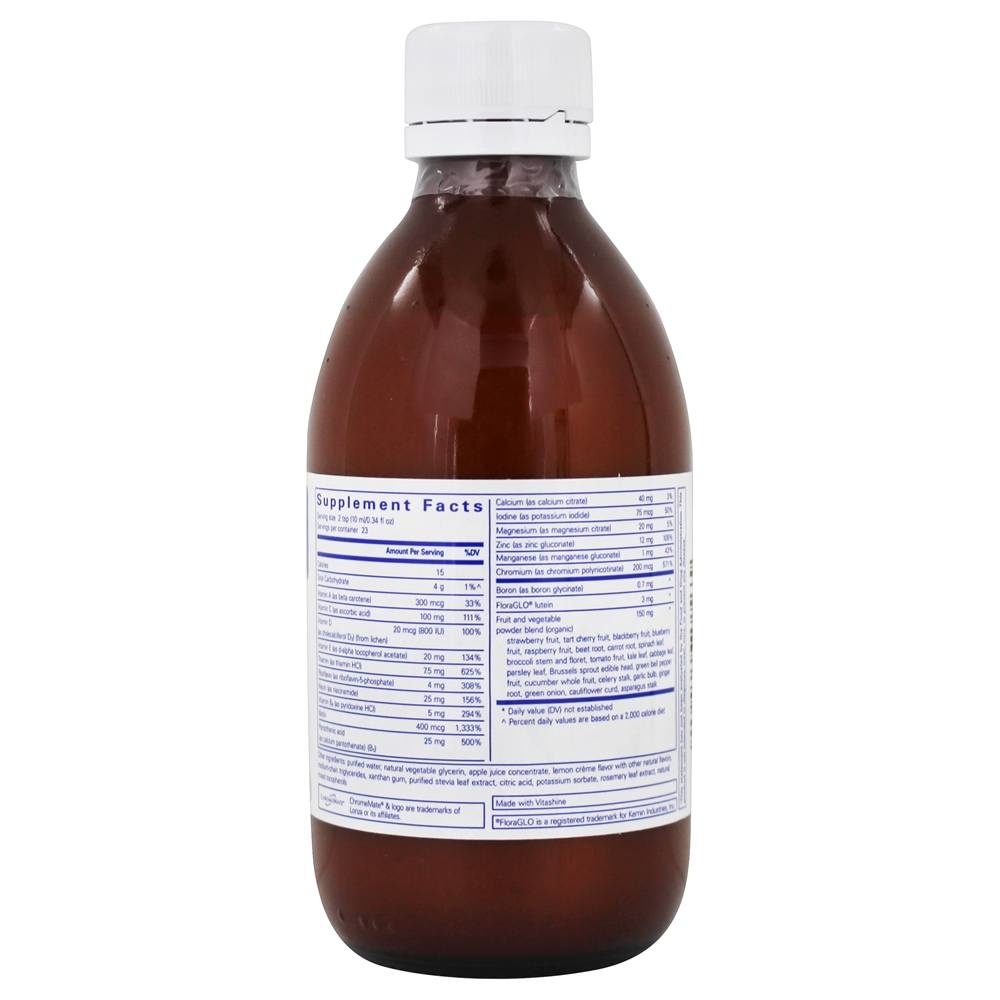 Comprar Multivitamínico Líquido LiquiNutrients / Creme de Limão Natural Mineral - 7.8 fl. oz. Pure Encapsulations - Imagem 2