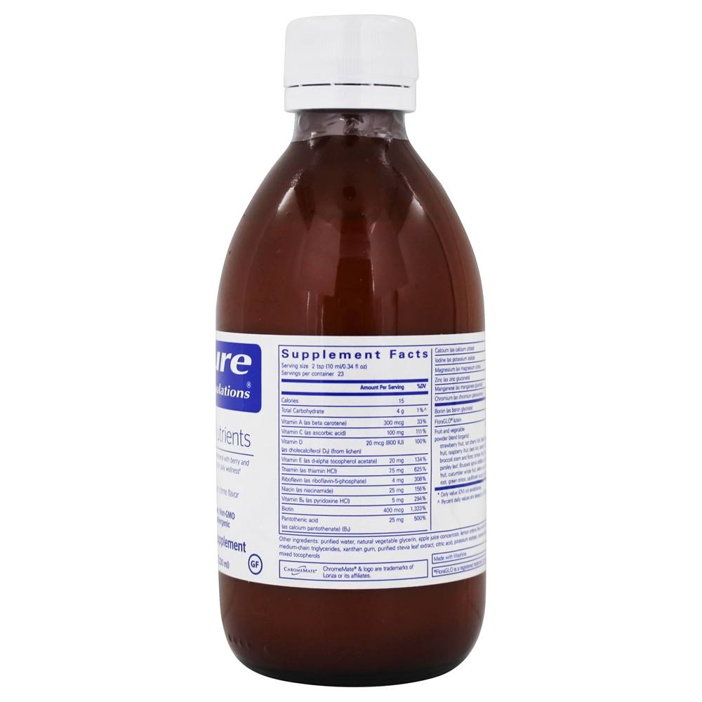 Comprar Multivitamínico Líquido LiquiNutrients / Creme de Limão Natural Mineral - 7.8 fl. oz. Pure Encapsulations - Imagem 3