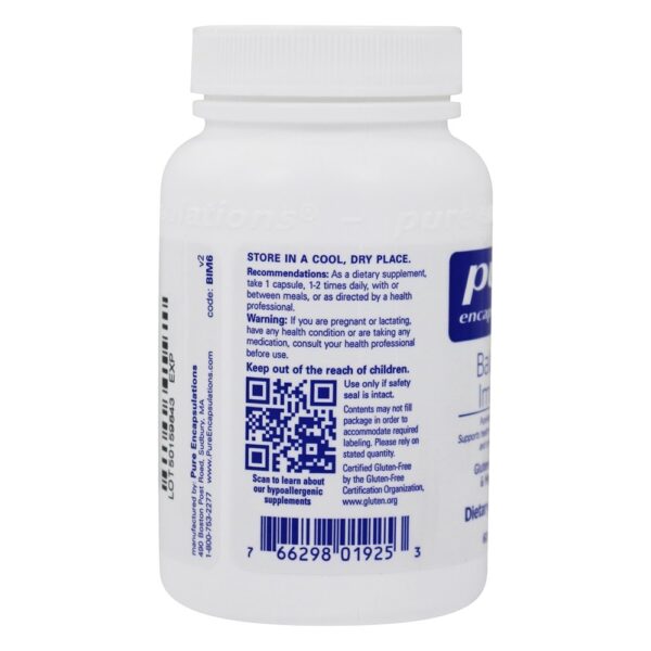 Comprar Fórmula Equilibrada PureResponse Imune - Cápsulas 60 Pure Encapsulations - Imagem 4