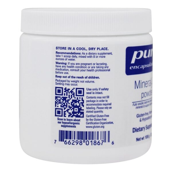 Comprar Mineral2O Powder - 108 Gramas Pure Encapsulations - Imagem 4