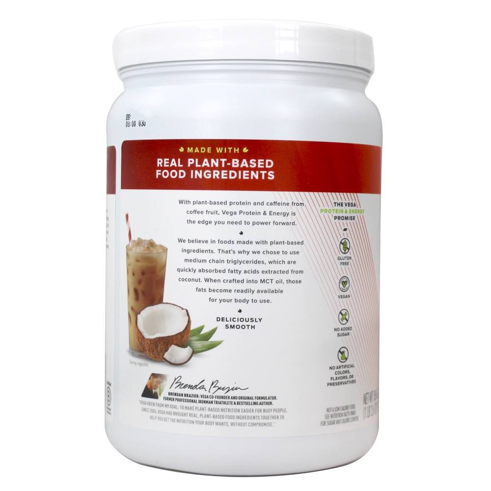 Comprar Mistura para Bebida à Base de Plantas com Proteína e Energia Cold Brew Coffee - 18.6 oz. Vega - Imagem 3