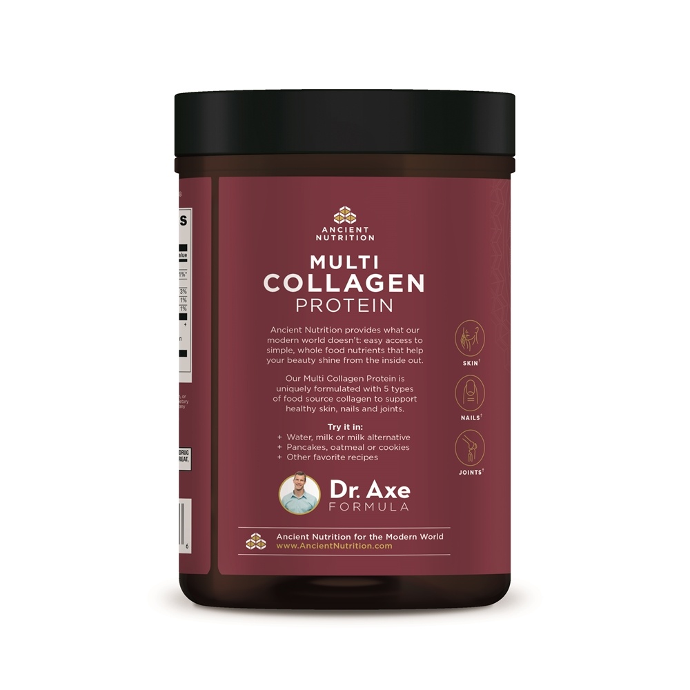Comprar Multi Cold Collagen Protein Powder Cold Brew - 17.6 oz. Ancient Nutrition - Imagem 3