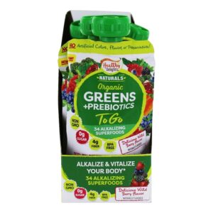 Comprar Verduras orgânicas naturais + Prebióticos para ir à caixa pronta para o consumo Delicious Delicious Wild Berry - 6 Bolsas Healthy Delights