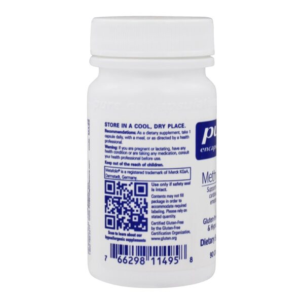 Comprar MethylAssist Neuro , Cardio & Emocional Health Support - Cápsulas 90 Pure Encapsulations - Imagem 4