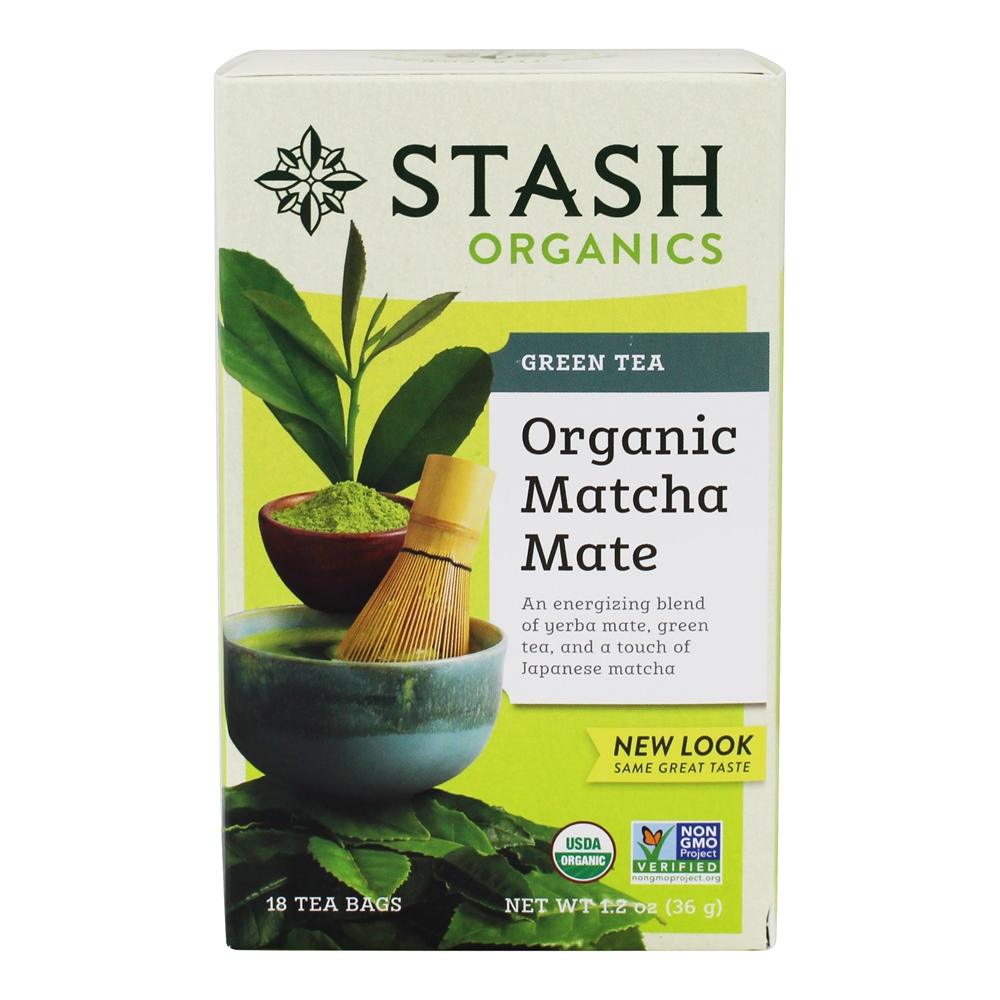 Comprar Chá Verde Mate Matcha Orgânico - 18 Saquinhos de Chá Stash Tea