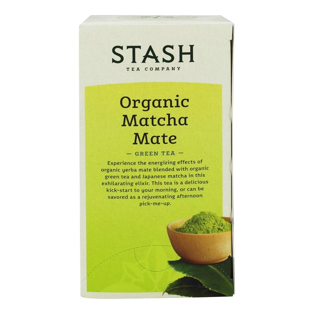 Comprar Chá Verde Mate Matcha Orgânico - 18 Saquinhos de Chá Stash Tea - Imagem 3