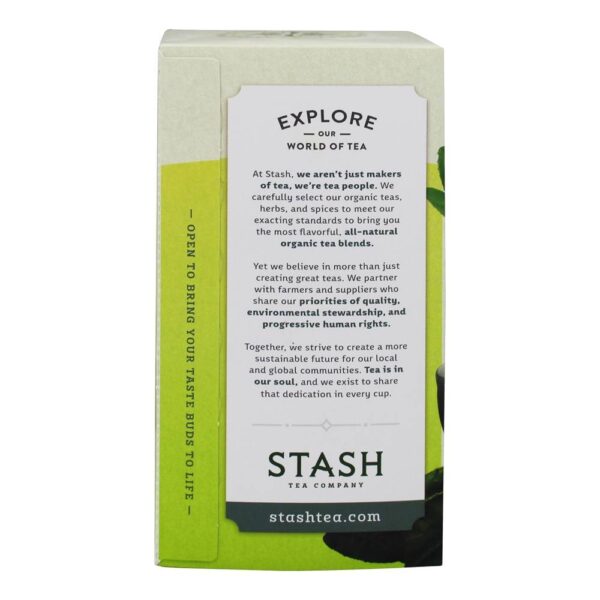 Comprar Chá Verde Mate Matcha Orgânico - 18 Saquinhos de Chá Stash Tea - Imagem 4