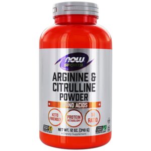 Comprar Agora Sports Arginine & Citrulline Powder - 12 oz. NOW Foods