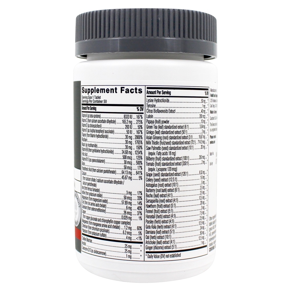 Comprar Multivitamínico Ultivite Masculino - 50 Tablets Swisse - Imagem 2