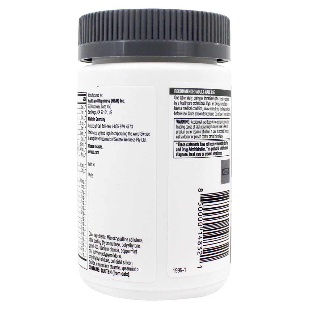 Comprar Multivitamínico Ultivite Masculino - 50 Tablets Swisse - Imagem 3