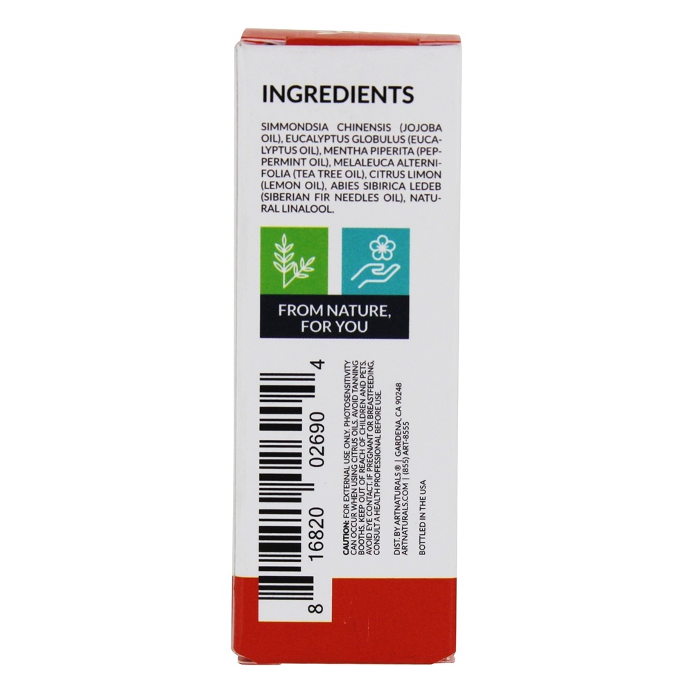 Comprar Rolo de Óleo Essencial Acordado Aceso - 0.33 fl. oz. Art Naturals - Imagem 3