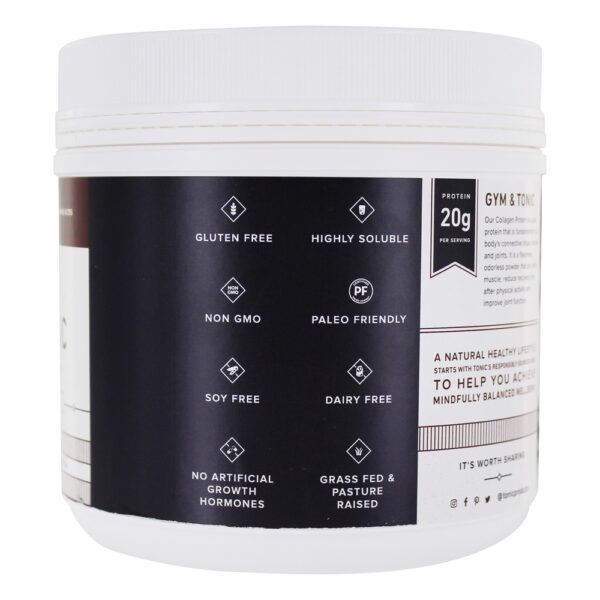 Comprar Pó de proteína de colagénio para ginásio e tónico sem sabor - 16 oz. Tonic Products - Imagem 4