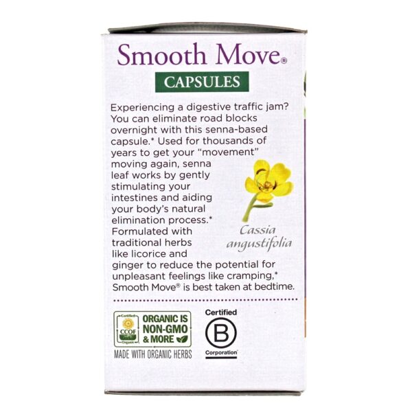 Comprar Cápsulas de movimento suaves para a constipação ocasional Senna - Cápsulas 50 Traditional Medicinals - Imagem 5