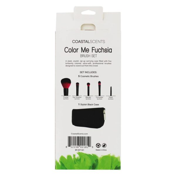 Comprar Conjunto de Coastal Scents Color Me Fuchsia com estojo de transporte Coastal Scents - Imagem 4
