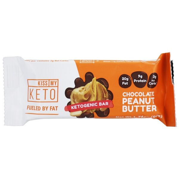 Comprar Manteiga de Amendoim Cetogênica em Chocolate - 12 Barras Kiss My Keto - Imagem 4