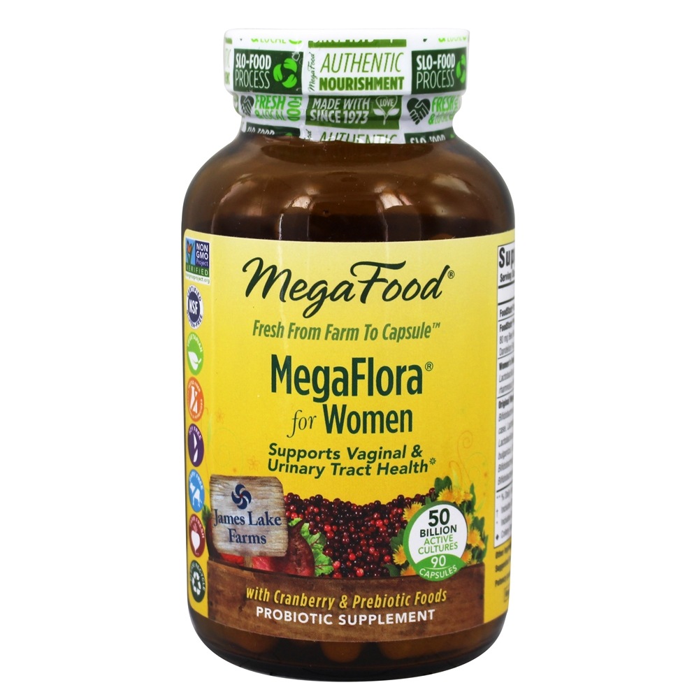 Comprar MegaFlora Probiotic for Women 50 Bilhão - Cápsulas 90 MegaFood