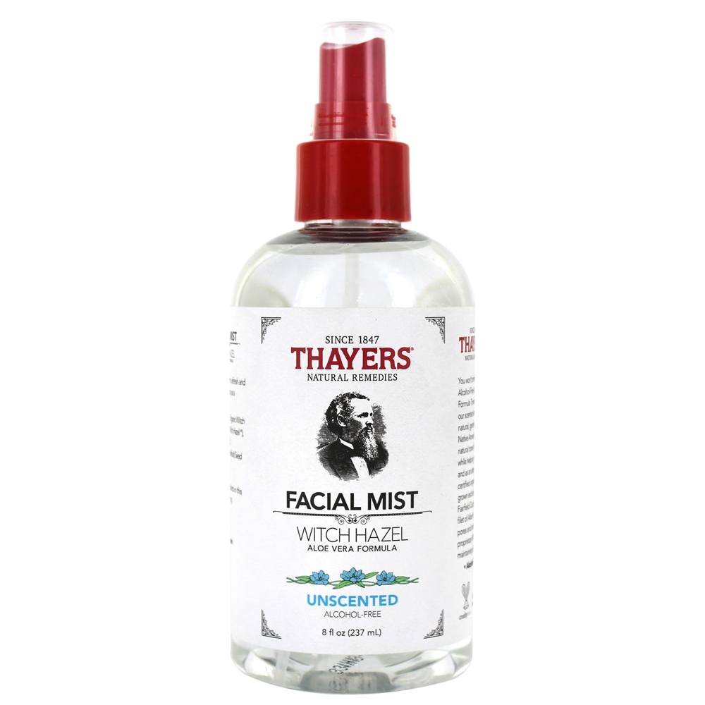 Comprar Witch Hazel sem álcool Facial Mist Toner com Aloe Vera Formula Unscented - 8 fl. oz. Thayers