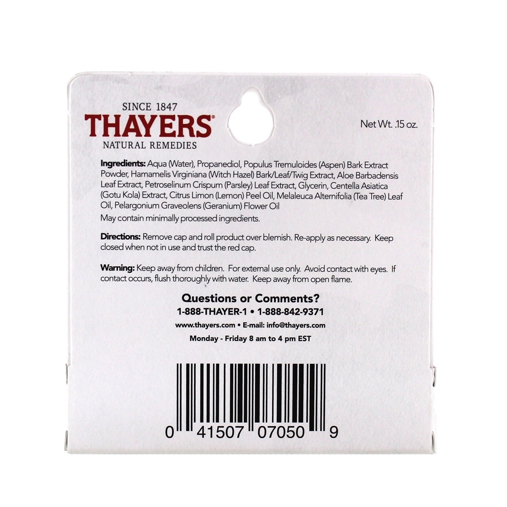 Comprar Vara de avelã de bruxa - 0.15 oz. Thayers - Imagem 3
