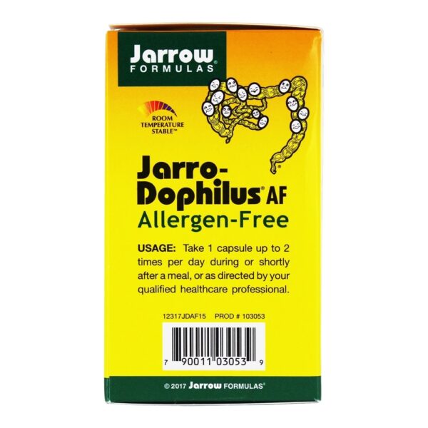 Comprar Jarro-Dophilus AF sem alérgenos 15 Bilhões de UFC - 30 Cápsula (s) vegetal (s) Jarrow Formulas - Imagem 4