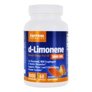 Comprar Óleo de Casca de Laranja Natural d-Limonene 1000 mg. - 60 Softgels Jarrow Formulas