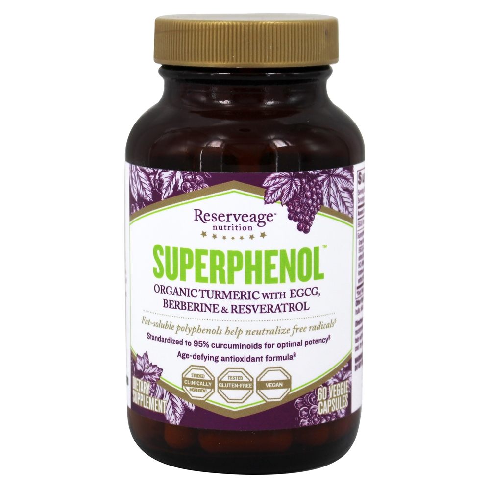 Comprar Superphenol - Cápsulas vegetarianas 60 Reserveage Nutrition
