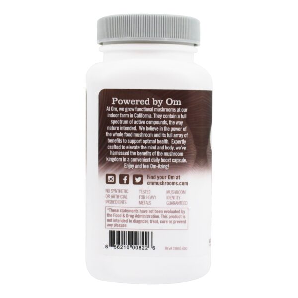 Comprar Cápsulas diárias do impulso de Superfood do cogumelo de Chaga - Cápsulas vegetarianas 90 Om - Imagem 4