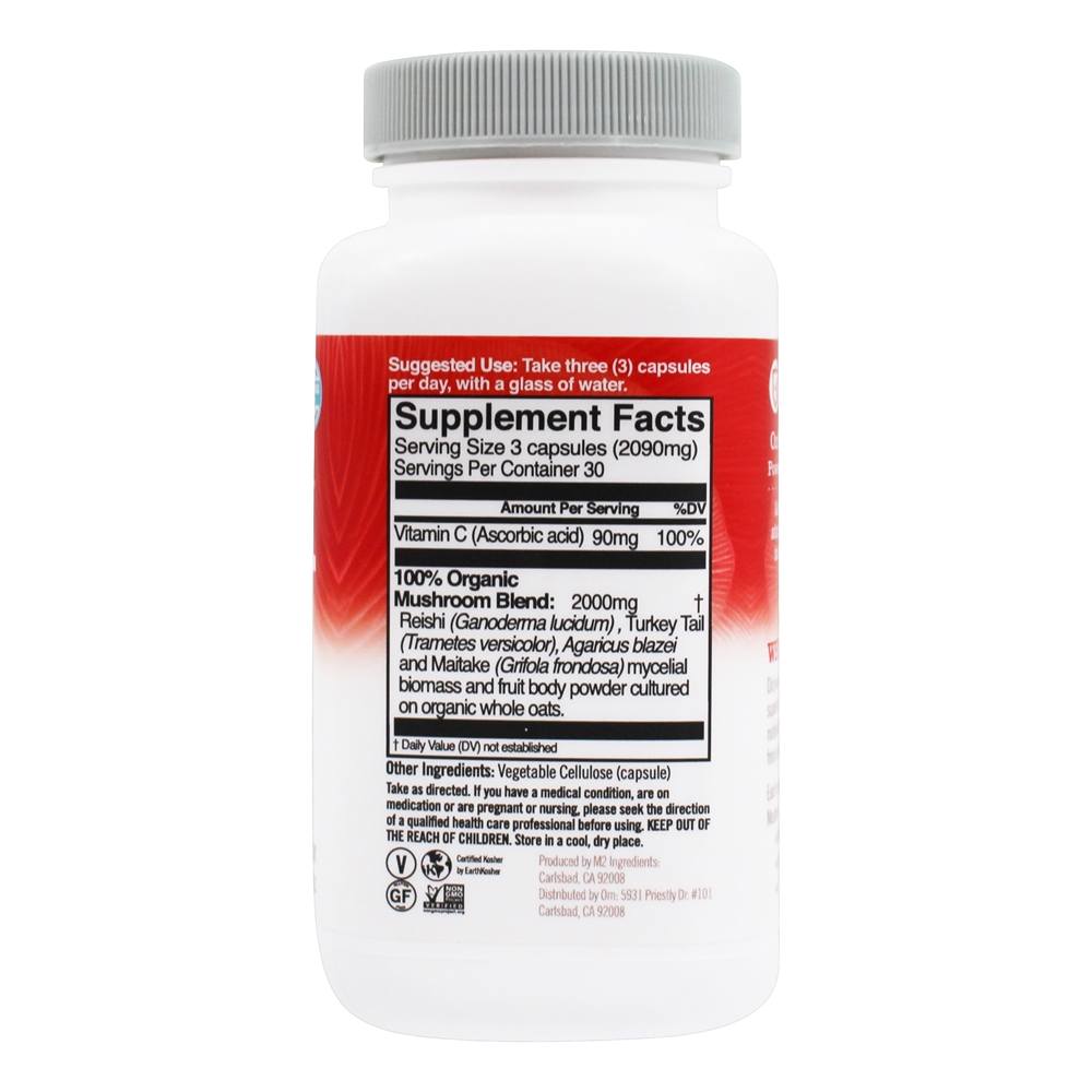 Comprar Cápsulas diárias do impulso de Superfood do cogumelo da defesa imune - Cápsulas vegetarianas 90 Om - Imagem 2