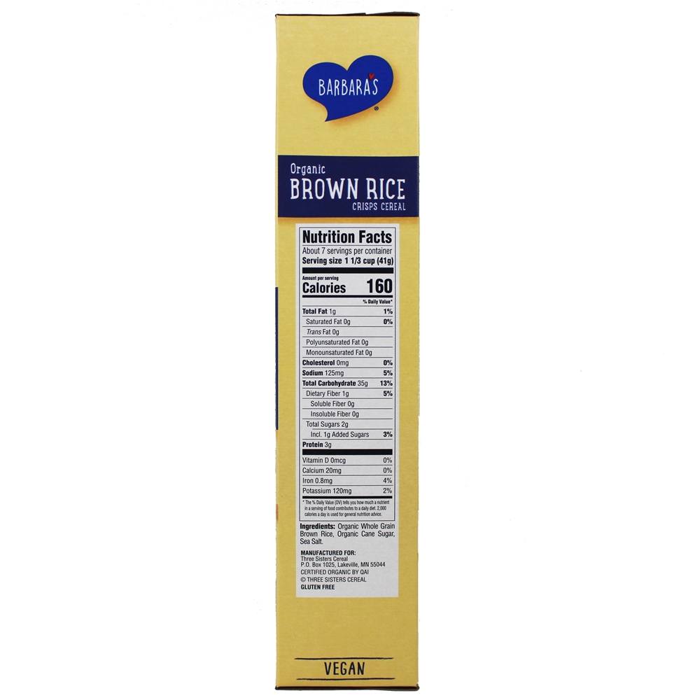 Comprar Cereal orgânico das batatas fritas do arroz marrom - 10 oz. Barbara's - Imagem 2