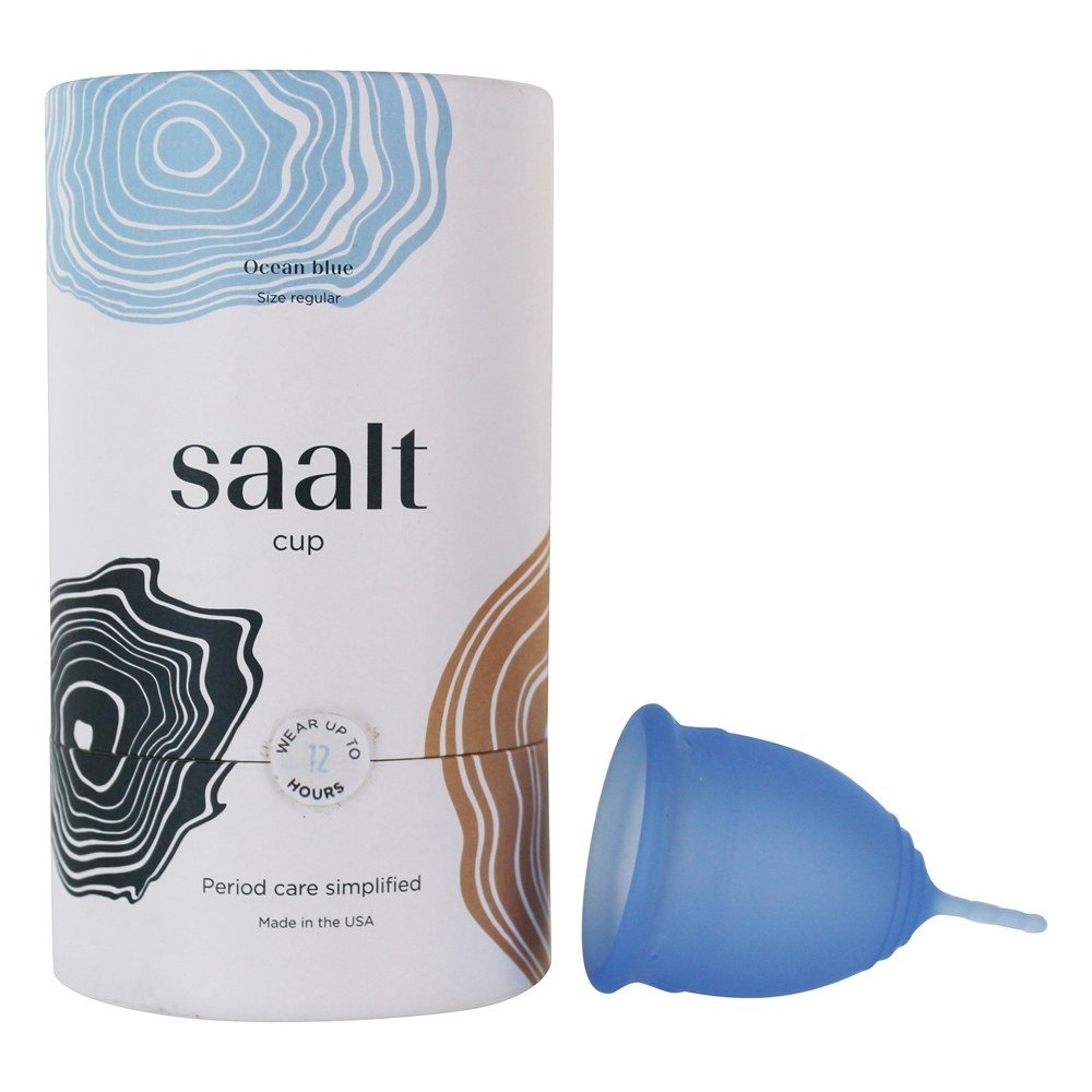 Comprar Taça Menstrual Tamanho Regular Ocean Blue - 1 Conte Saalt