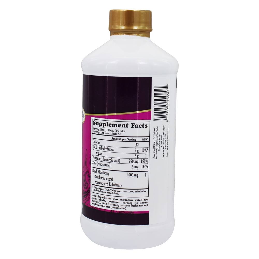 Comprar Sambucus Elderberry ACF Fórmula de Suporte Imune - 16 fl. oz. Buried Treasure Products - Imagem 2