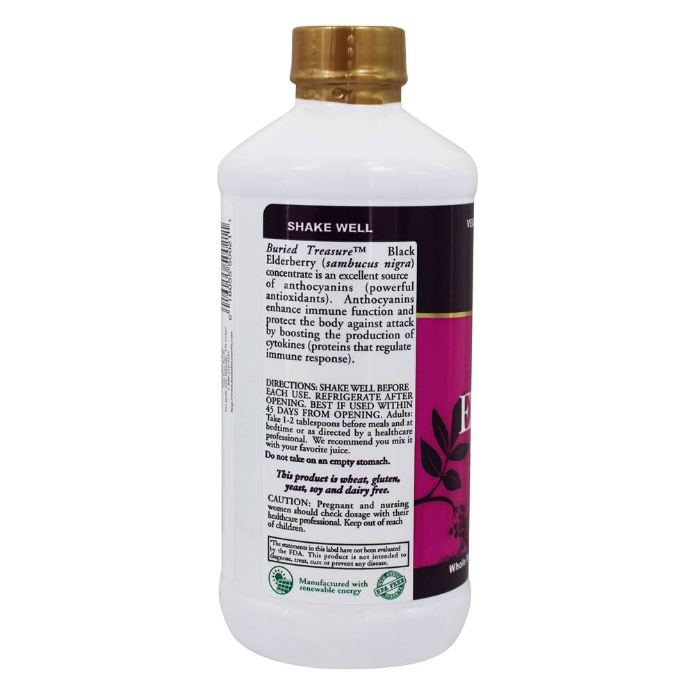 Comprar Sambucus Elderberry ACF Fórmula de Suporte Imune - 16 fl. oz. Buried Treasure Products - Imagem 3