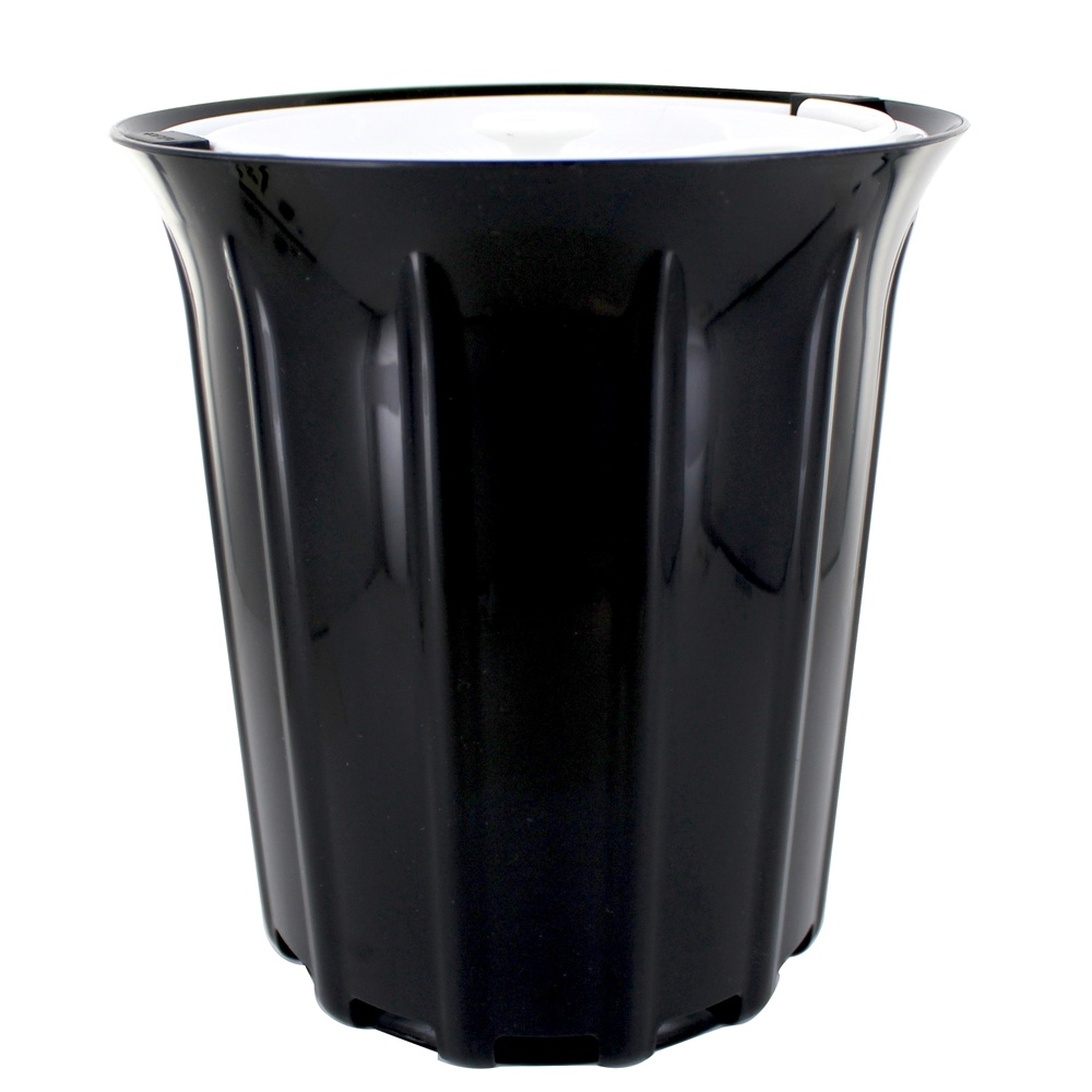 Comprar Coletor de compostagem de bancada livre de odor de brisa. 85 Galão preto e branco Full Circle