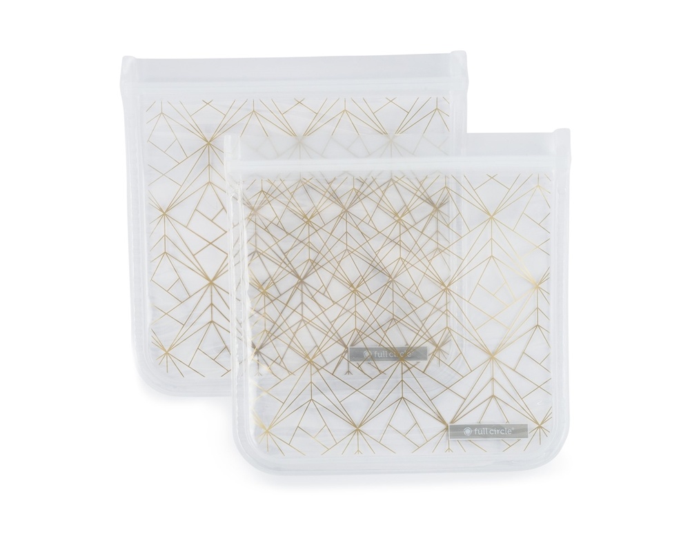 Comprar Ziptuck reutilizável Lunch Bag Set Gold CEO - 2 Contagem Full Circle - Imagem 3