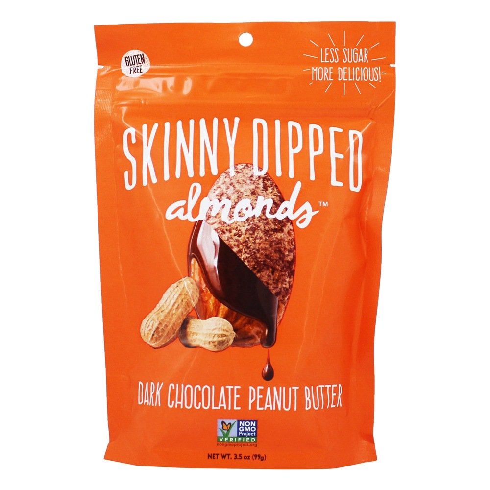 Comprar Amêndoas De Chocolate Sem Glúten Manteiga De Amendoim - 3.5 oz. Skinny Dipped