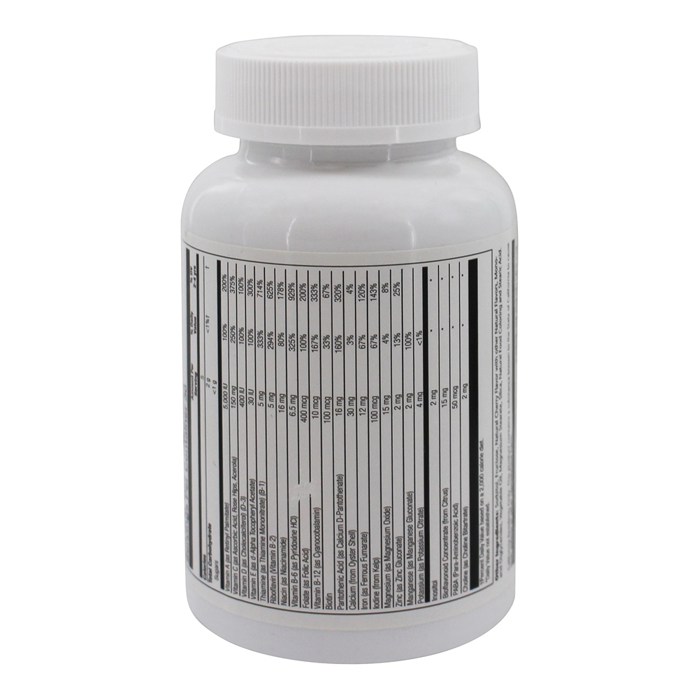 Comprar Children's Chewable Vitaminas & Minerais Sabor Cereja Preta Natural - 60 Mastigáveis Solaray - Imagem 3