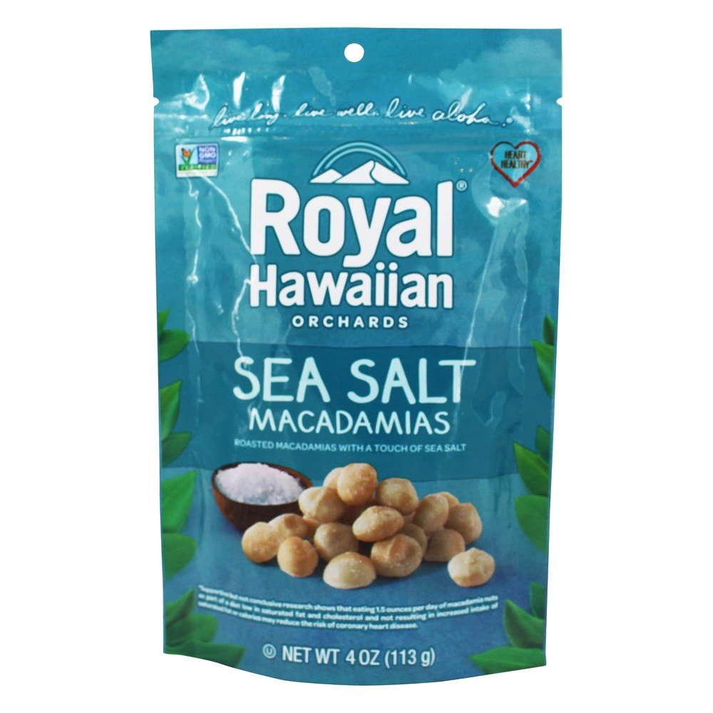 Comprar Sal do Mar Macadâmia Assado - 4 oz. Royal Hawaiian Orchards