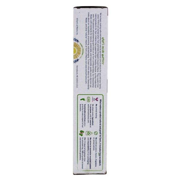 Comprar Pasta de Dentes Ativada Natural Anticonvulsivante SLS-Free com Fluoreto de Hortelã-Pimenta - 4.7 oz. Tom's of Maine - Imagem 4
