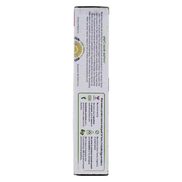 Comprar Fluoreto Natural & SLS Livre Ativado Carvão Vegetal Branqueamento De Hortelã-Pimenta - 4.7 oz. Tom's of Maine - Imagem 4