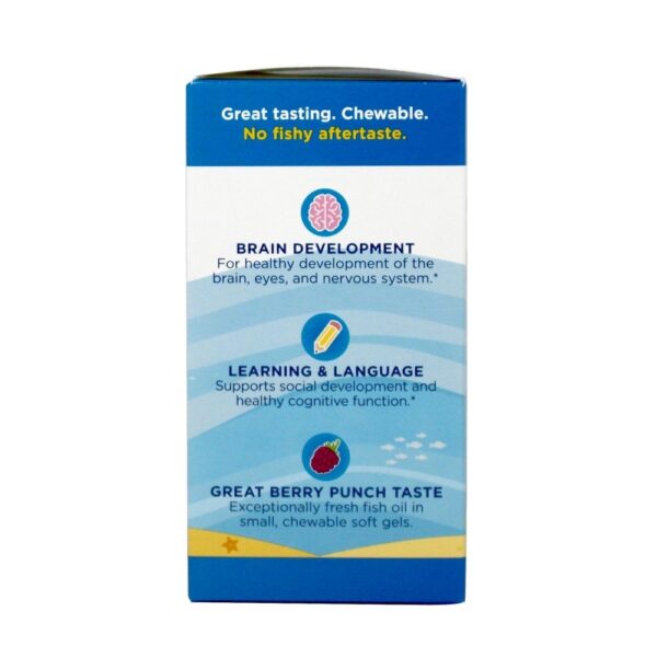 Comprar DRA Xtra Berry DHA de crianças 636 mg. - 90 Mini cápsulas gelatinosas Nordic Naturals - Imagem 4