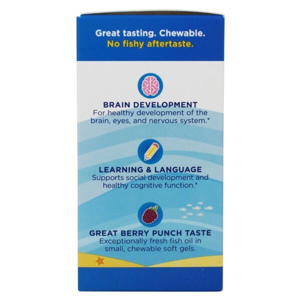 Comprar DRA Xtra Berry DHA de crianças 636 mg. - 90 Mini cápsulas gelatinosas Nordic Naturals - Imagem 5