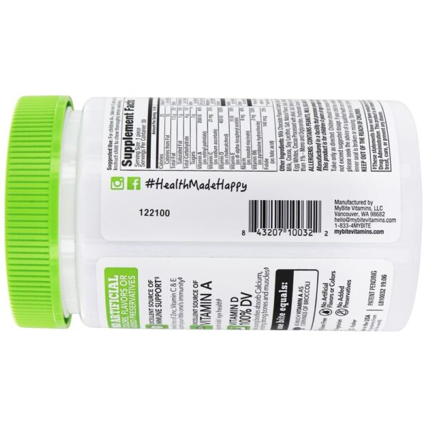 Comprar Multi Kids Complete Multivitamínico com A, C, D, E + Leite de Zinco Chocolatey - 30 Mordidas MyBite Vitamins - Imagem 4