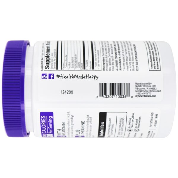 Comprar Doce Zzzz Repousante Sleep Suporte Formula Dark Chocolatey - 30 Mordidas MyBite Vitamins - Imagem 4