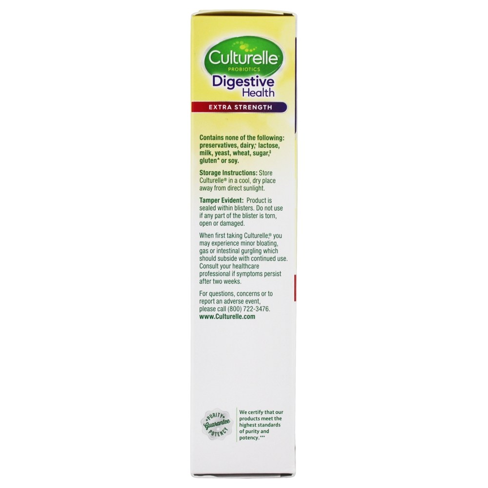 Comprar Força Extra da Saúde Digestiva 20 Bilhões de UFC - Cápsulas vegetarianas 20 Culturelle - Imagem 3
