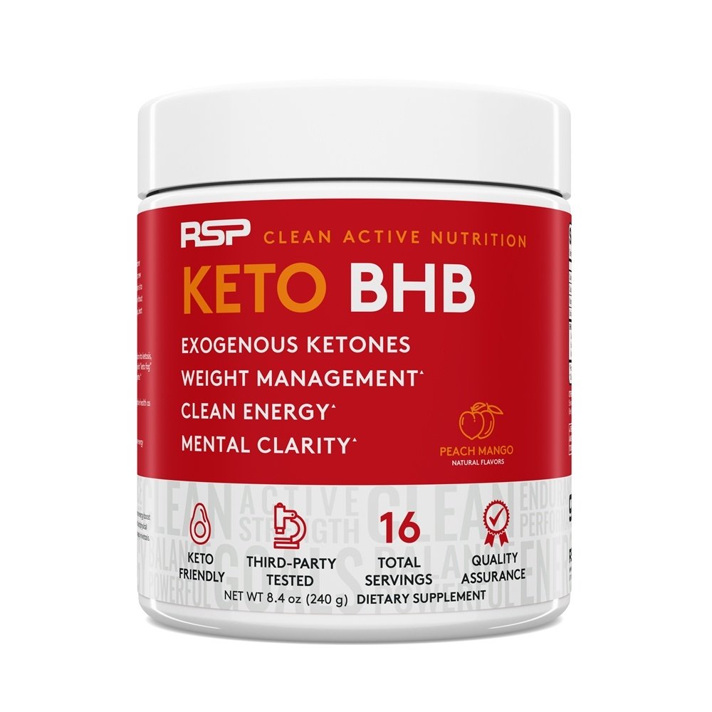 Comprar Keto BHB Exogenous Ketone Powder Pêssego Manga - 8.4 oz. RSP Nutrition