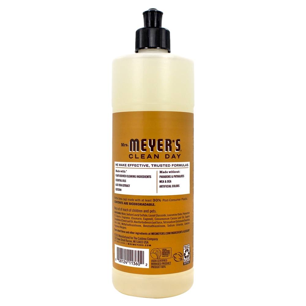 Comprar Dia limpo, prato líquido, sabonete, bolota, tempero - 16 oz. Mrs. Meyer's - Imagem 2