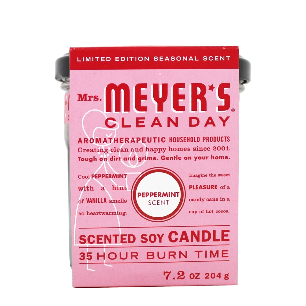 Comprar Dia limpo, perfumado, pimenta de soja, vela, hortelã - 7.2 oz. Mrs. Meyer's - Imagem 2