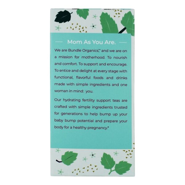 Comprar Bump-Start Tea Folha De Hortelã-pimenta - 20 Saquinhos de Chá Bundle Organics - Imagem 4